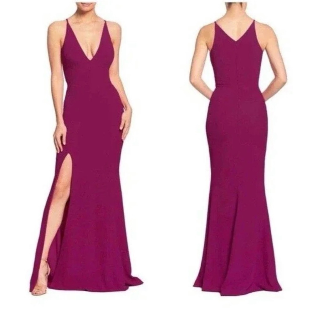 Dress the Population Iris Fuchsia gown XS